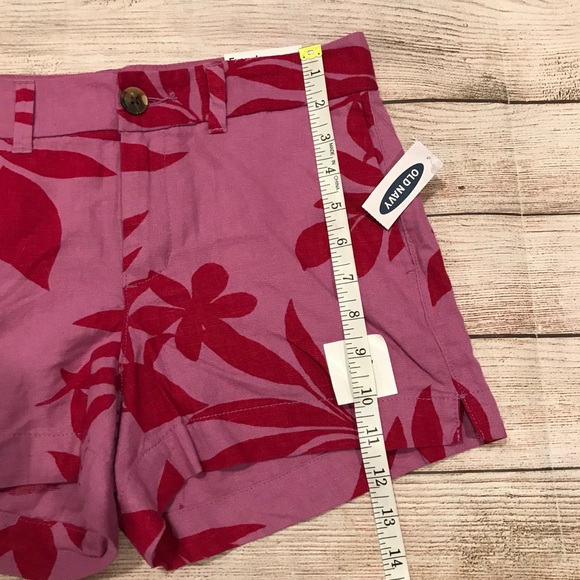 NWT Old Navy Mid-Rise Printed Linen Blend Size 0 - Picture 6 of 6